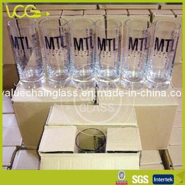600ml Custom Drinking Glass with Logo Printing