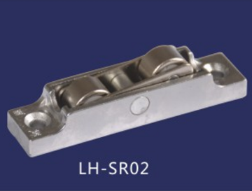 Zinc alloy Frame,Flat Steel Double window roller