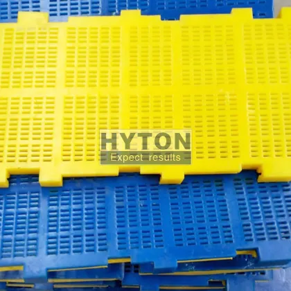 Polyester Rubber Polyurethane Vibrating Screen Mesh for Heavy Industries