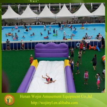 New arrive giant size inflatable slip and slide for adult&largest inflatable water slide