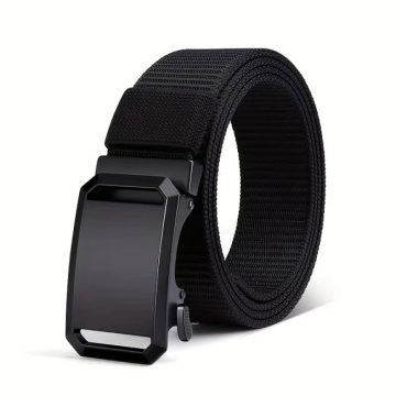 Toothless Auto-Buckle Nylon Woven Belts