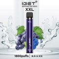 Vape Iget 1800 Puffs Bút Vape dùng một lần