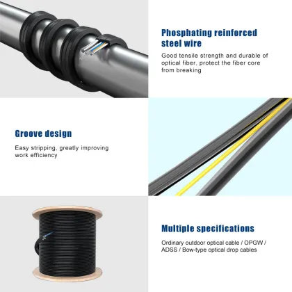 Fiber Optic Cable FTTH Optical Fiber Cables and Wires