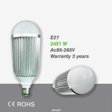 24w led bulb e27 base