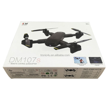 Professional Aerial Photography Drone with Full HD Camera: DM107S Mini Helicopter with Optical Flow and Auto Return Feature
