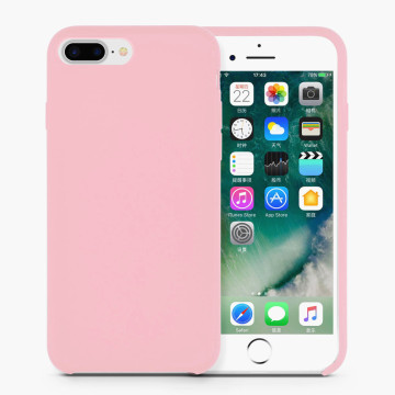 Wholesale Durable Pink Liquid Silicone Rubber Iphone8 Case