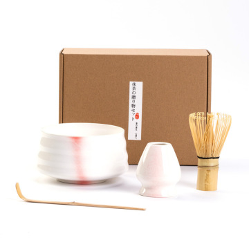 Japanese Hundred Benli Matcha Brush Tea Whisk Set - Gift for Tea Lovers