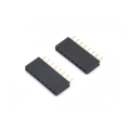 2.54 mm encabezado femenino fila individual recta