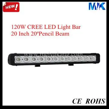 20\'\'led light bar ip68,120w marine led light bar,12v car light