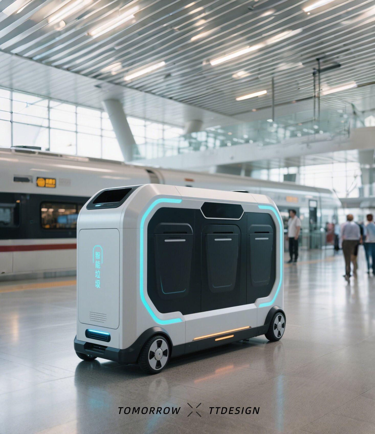 Future concept garbage truck4