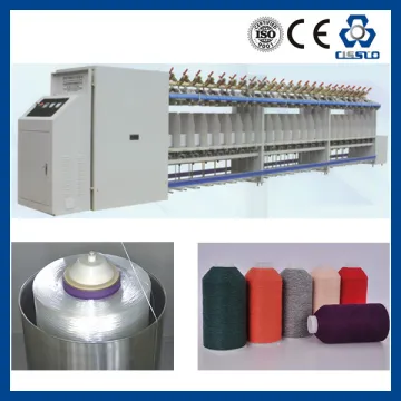 CE standard yarn fiber doubling twisting machine