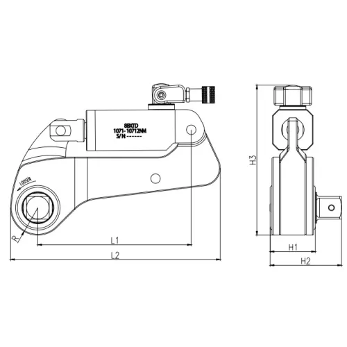 Hydraulic Torque Wrench Hydraulic Torque Wrench Square Drive Supplier