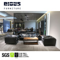 Dious high quality china made office furniture one seat sectional synthetic artificial leather soft lounge sofa