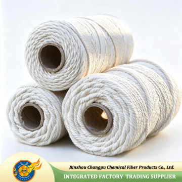Cardboard Spool Packed Raw Natural Cotton Cord