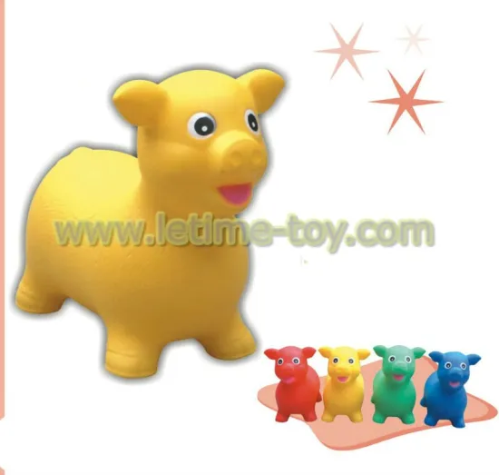 happy inflatable animal hopper