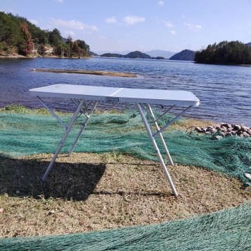 Portable Polar Everest Camping Table: A Lightweight, Height-Adjustable Picnic Desk and Folding Fishing Table for Outdoor Adventures, Gardens, and Travel