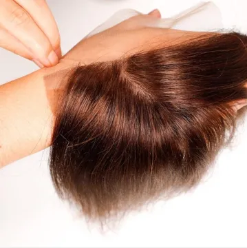Cheap Brazilian Virgin Cuticle Aligned Transparent Frontal Closure Human Hair 4x4 5x5 Swiss Scalp HD Lace Closure And Frontal