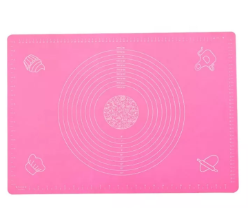 Silicone Non-Stick Food Safe Baking Mat for Macaron, Cake, Cookie, and Bread Making with Measurements