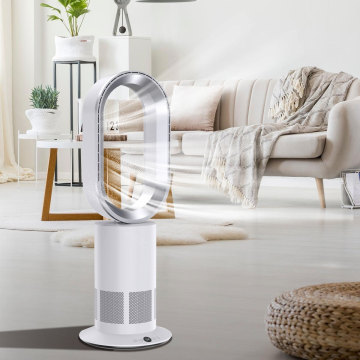 2024 Smart Bladeless Electric Fan with LED Display and Remote Control