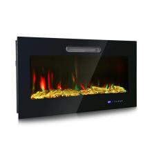 36 Inch Fireplace Wall Mounted or Recessed