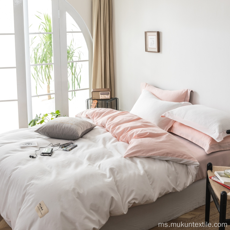 Colorful Hotel Wrinkle &amp; Fade Tahan Bedding Set