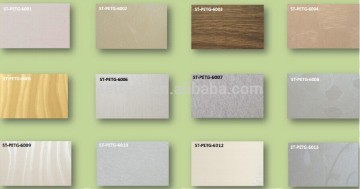 3D Funcation PET film faced fibre board type Panel furniture
