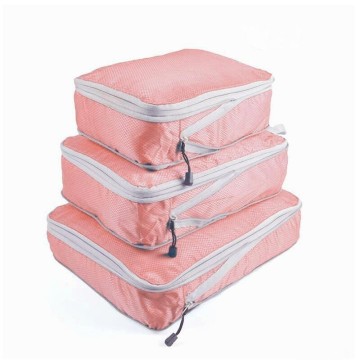 Wholesale Compression Packing Cubes Nylon Waterproof Expandable Packing Organizers For Travel Laundry Luggage Storage Bags