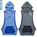 Aimpact Men's Tank Top Sleeveless Hoodie Fitness Bodybuilding Muscle Cut Stringer Crossfit Workout Tops Activewear Male AM1008