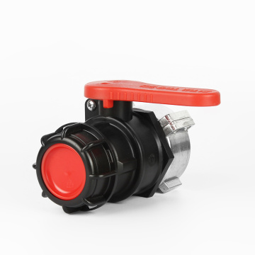 IBC Sécurité Adaptateur Valve de billes PP Matériau DN50