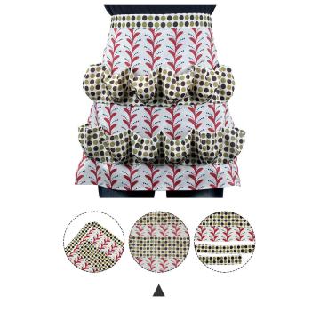 Egg apron custom made pattern splicing waterproof