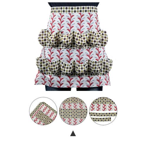 Egg apron custom made pattern splicing waterproof