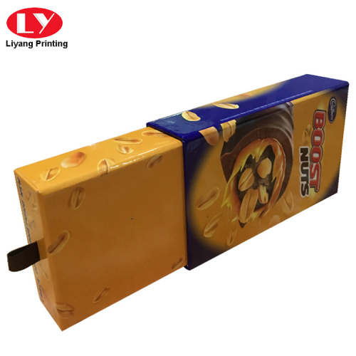 Luxury Chocolate Bar Drawer Paper Packaging Box