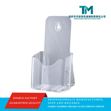 A6 Single Tier Clear Acrylic Display Stand