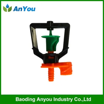 Plastic micro sprinklers for irrigation