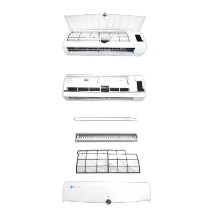 Air conditioner central UVC disinfector