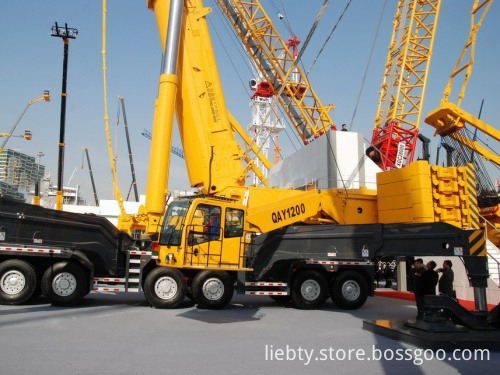 China Brand 1200 Ton QAY1200 All Terrain Crane: Hot Sale and Competitive Small Truck Crane Price