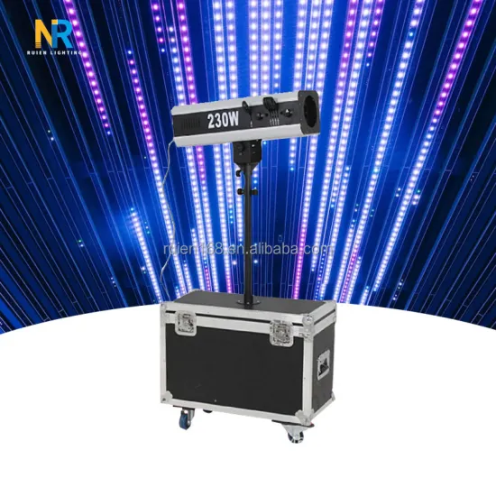 230W 7R Customized Pattern LED Focus Spot Light with Flight Case: High Power Beam Follow Spotlight for Concerts