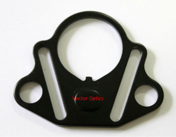 Vector Optics Stock End Plate Ambidextrous Hook Sling Attachment Mount with Slots Adapter for the Tactical Hunting