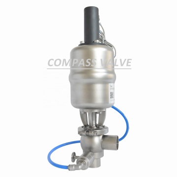 4 Inch FH02 Sanitary Stainless Steel Mixproof Valve 24V C Top