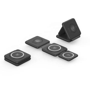 Trending 2024 New Arrivals: Magnetic Foldable Charging Station, Portable Chargers and Adapters - 3-in-1 Wireless Charger