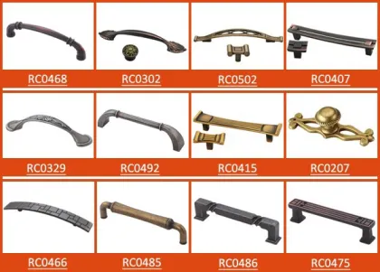 Antique American bedroom furniture handles hardware