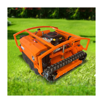 Multifunctional Remote Control Crawler Lawn Mower for Wasteland and Slope Mowing