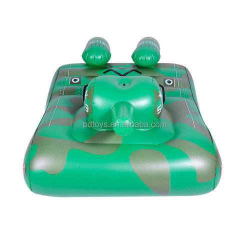 Inflatable tank Water Play Toys with water gun