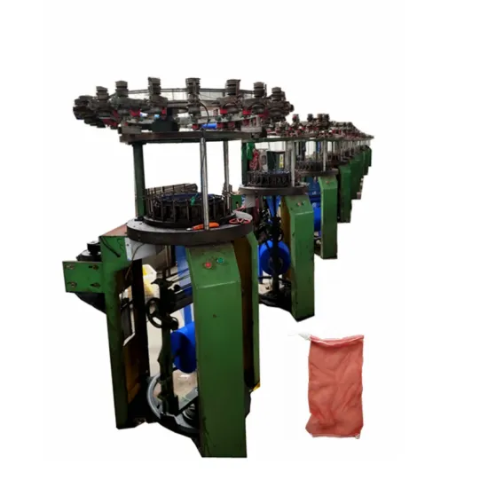 PP HDPE Mesh Bag Net Knitting Machine for Onion, Garlic, and Vegetable Packaging