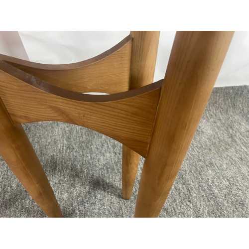 Vintage Entry Mid Century Solid Wood Console Table