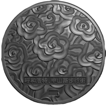 Ductile Iron Manhole Cover Rectangular for Sidewalk and Pedestrian Street