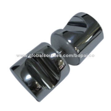 Stainless steel tempered glass door knob