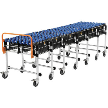 Diya Light ABS Wheel Telescopic Roller Conveyor System: Low Resistance Solution