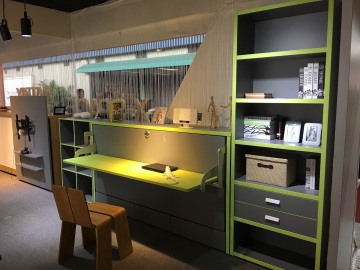 Kit of murphy bed with desk