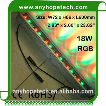 Promotion Cheap Wholesale good quality 18LEDs RGB led linear wall washer
